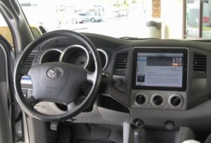 The Dash Mounted Apple iPad