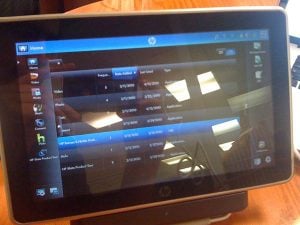 Photos Of The HP Slate Tablet