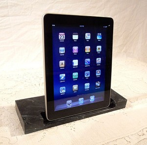 Custom Wooden iPad Docks