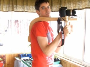 DIY DSLR Wooden Shoulder Rig
