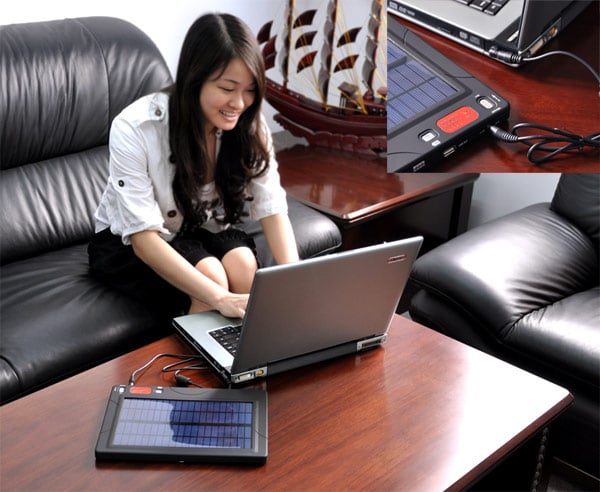 High Capacity Solar Battery Charger