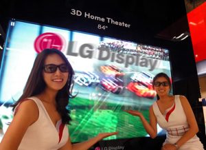 LG Shows Of The World's Largest 3D Display
