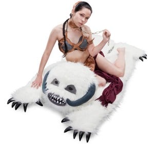 Star Wars Furry Wampa Rug