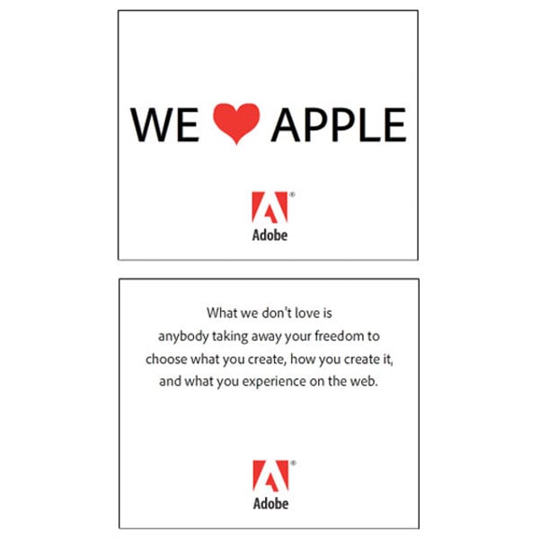 Adobe's Founders Post An Open Letter To Apple