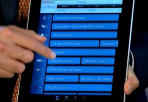 Comcast Xfinity Remote iPad Lets You Control Your TV