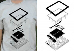 The Exploded iPad T-Shirt