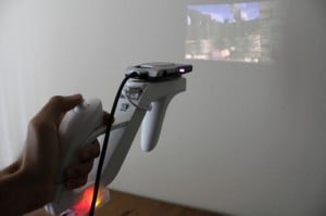 FPS Gaming Using A Projector And A Wii-Gun