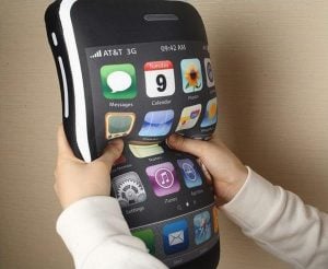 iCushion iPhone Shaped Pillow