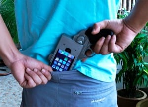 DIY iPhone Revolver Case