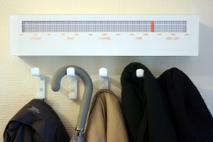 Internet Enabled Coat Rack