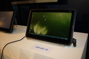 LG UX10 Tablet Shown Of At Computex