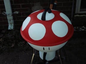 The Mario Mushroom Barbecue Grill