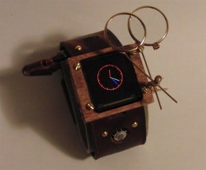 Steampunk Arduino Watch Plays Breakout