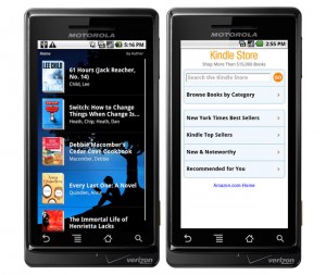Amazon Kindle For Android Released