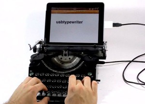 ipad USB Typewriter