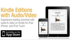 Amazon Adds Audio And Video To Kindle iPad And iPhone Apps