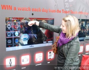 Tissot Launches Augmented Reality Window Display