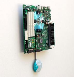 Apple G3 Recycled Motherboard Clock