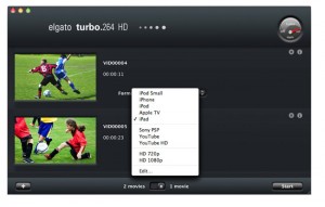 Elgato Turbo.264 HD Software Edition For Mac Announced