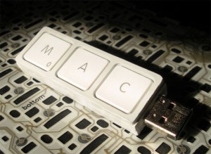 Recycled MacBook Keys USB Drive