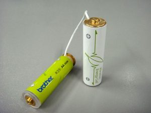 Self-Charging Batteries Powered by Vibration