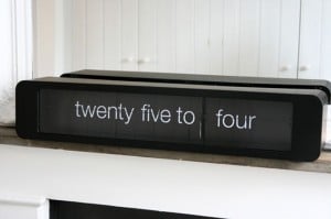 The Time Talks Flip Clock