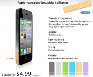 Antenna-aid iPhone 4 Band Aid Designed To Solve Your Reception Issues
