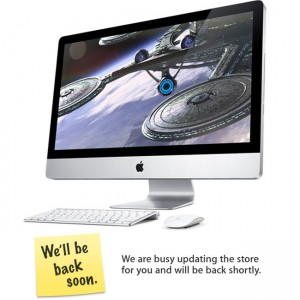 Apple Store Goes Down, New iMacs And Mac Pros Coming Today?