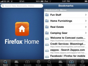 Mozilla Firefox Home Browser iPhone App Now Available