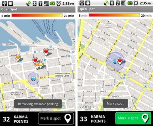Google Open Spot Android App Helps You Find Parking Spaces