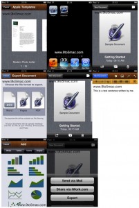 iphone iwork