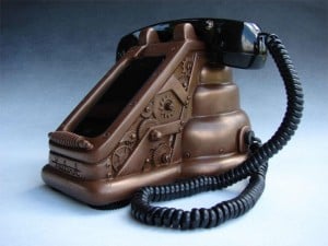 iRetrofone Steampunk Copper iPhone 4 Dock