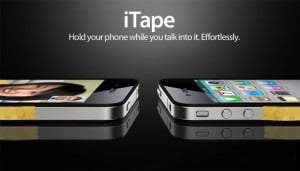 iTape Will Solve Your iPhone 4 Reception Issues