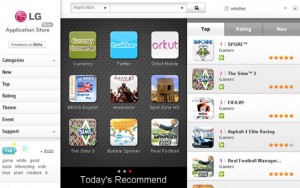 LG Application Store Goes Live