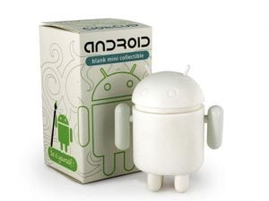 Paintable Android Figure