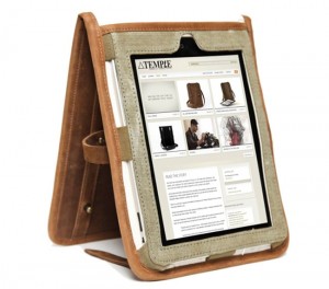 Temple Leather iPad Case