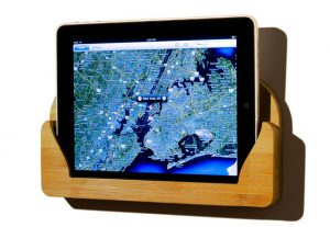 The Bamboo iPad Wall Mount