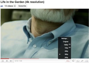 Youtube 4k video