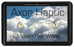 Axon Logic Haptic Tablet Runs OS X