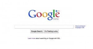 Google SSL Web Search