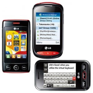LG Wink Touchscreen Mobile Phones Announced