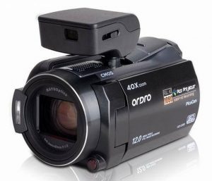 Ordro HDV-D350S HD Camcroder Features A Built In Pico Projector