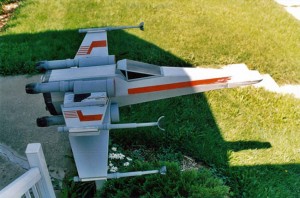 Star Wars X-Wing Mailbox