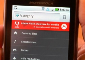 Adobe Demos Flash 10.1 On The Motorola Droid 2 (Video)