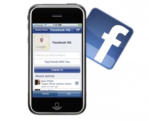 facebook check-in