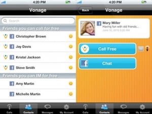 Vonage Mobile App Lets You Call Your Facebook Friends For Free