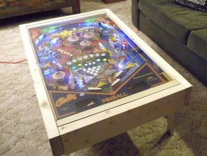 DIY Pinball Machine Coffee Table
