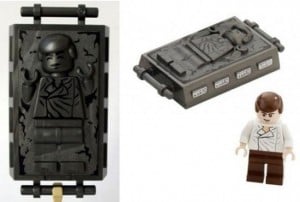Han Solo In Carbonite Lego Minifig