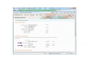 Hotmail mobile security