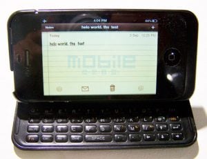 NUU Mini Key iPhone Case Adds A Flip Out Physical Keyboard